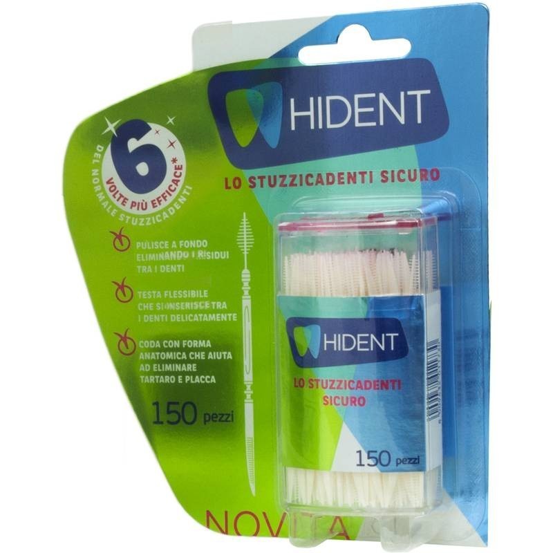 Hident stuzzicadenti monouso 150 pezzi