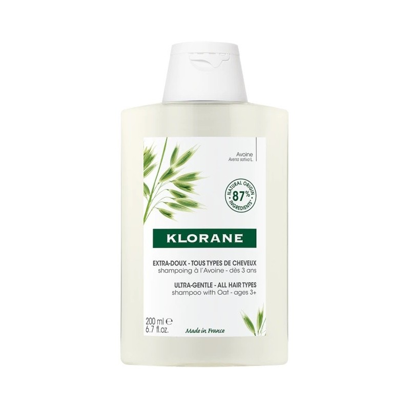Klorane shampoo al latte di avena 200 ml