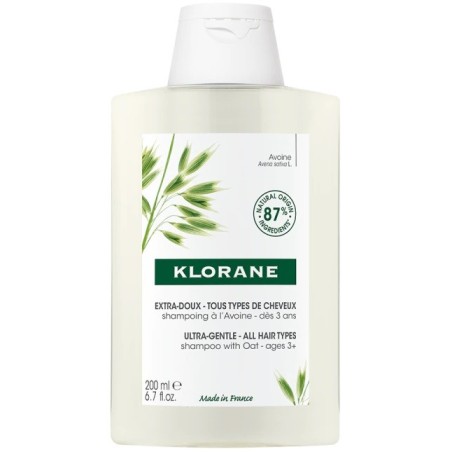 Klorane shampoo al latte di avena 200 ml