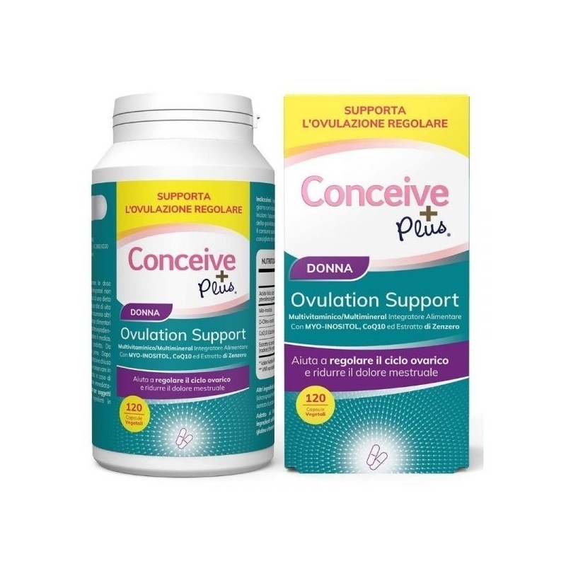 Conceive plus supporto per ovulazione femminile 120 capsule