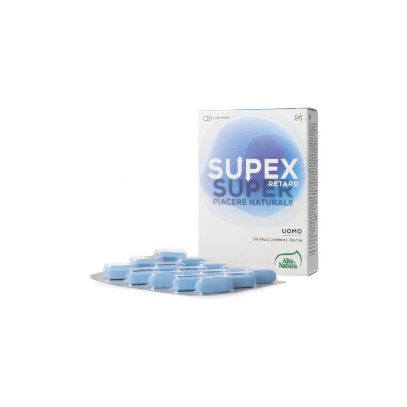 Supex retard uomo 30 compresse Supex retard uomo 30 compresse