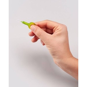 Curaprox capsule 011 scovolino prime refill lime green 8 pezzi