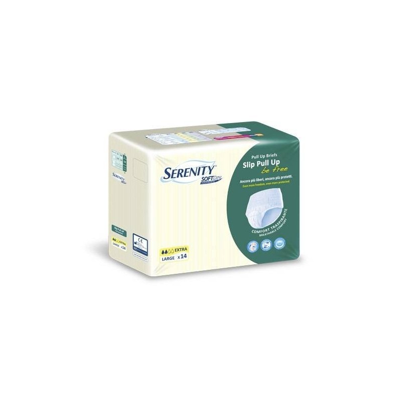 Serenity pants sd sensitive be free extra l 12 pezzi