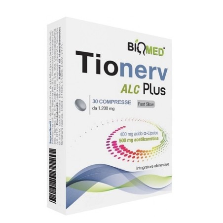 Tionerv alc plus 30 compresse Tionerv alc plus 30 compresse