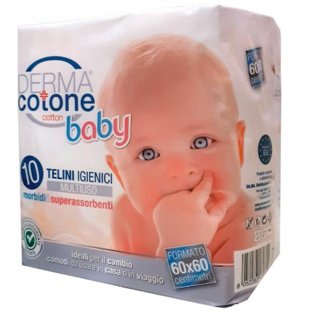 Dermacotone telini igienici bambini 10 pezzi