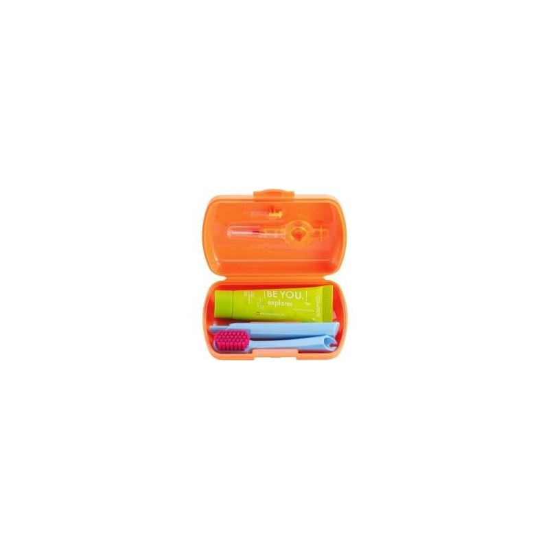 Curaprox travel set orange