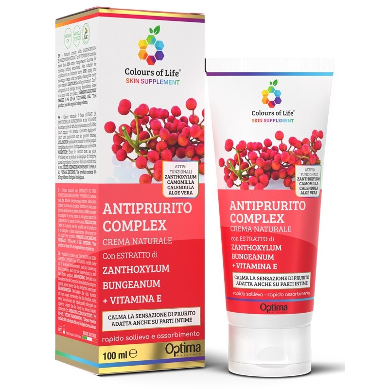 Colours of life skin supplemente antiprurito complex crema 100 ml