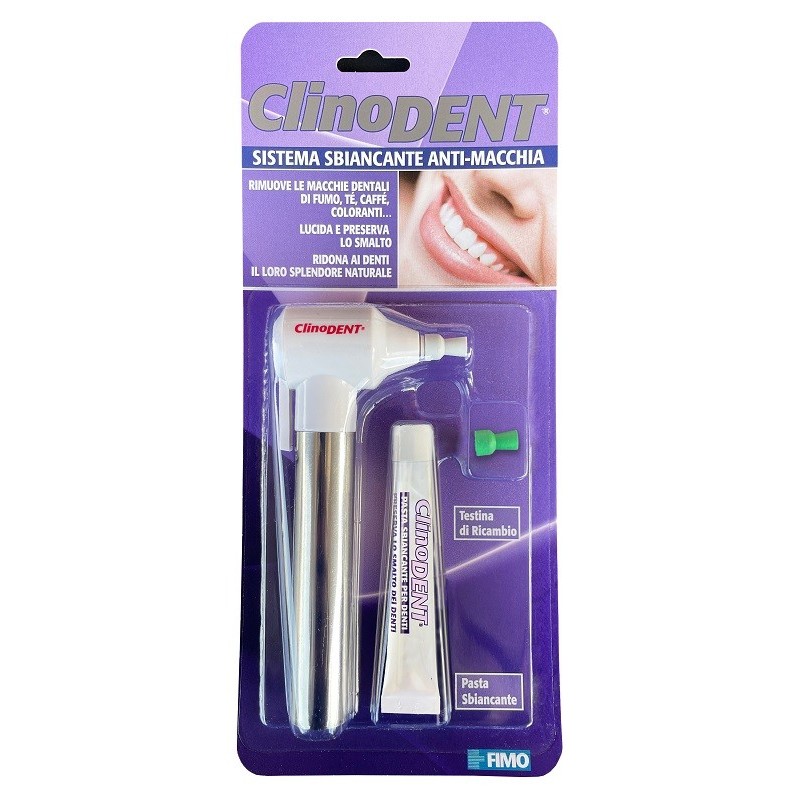 Clinodent sistema sbiancante antimacchia