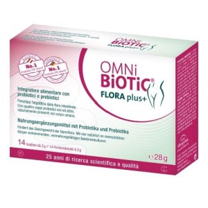 Omni biotic flora plus+ 14 bustine da 2 g