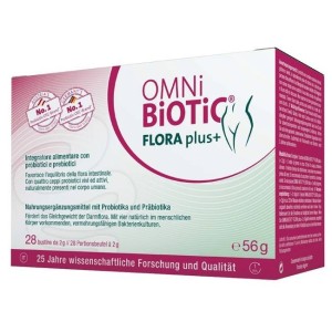 Omni biotic flora plus+ 28 bustine da 2 g