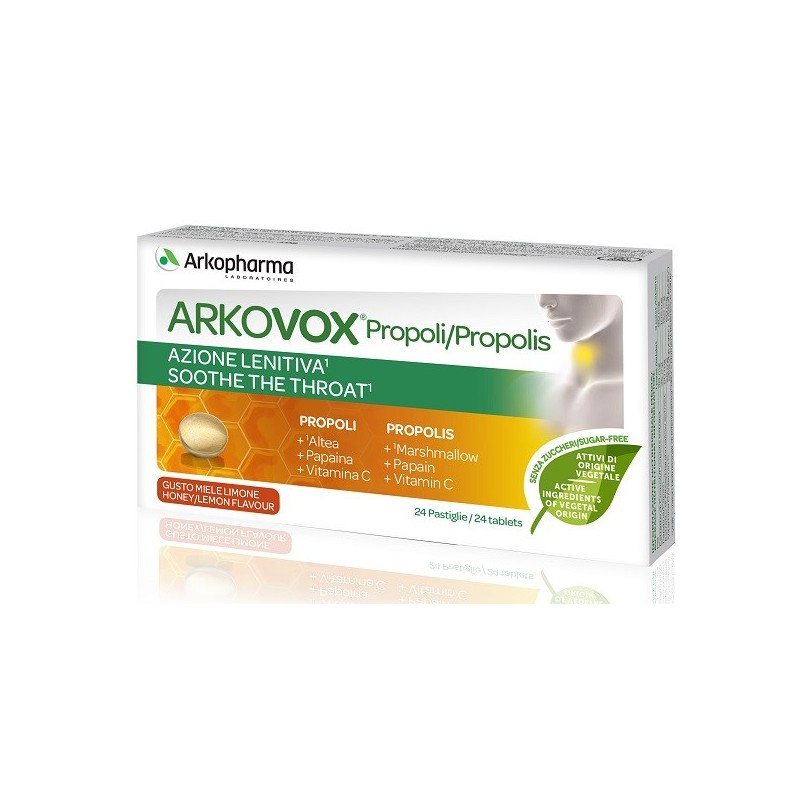 Arkovox propoli miele/limone 24 compresse