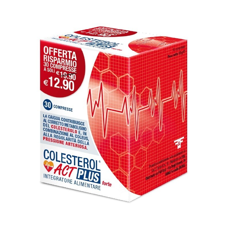 Colesterol act plus forte 30 compresse