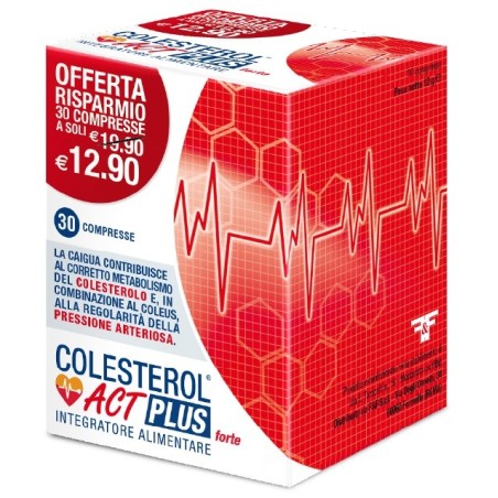 Colesterol act plus forte 30 compresse