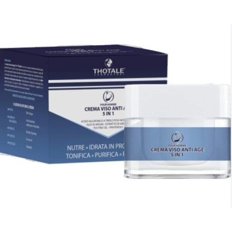 Thotale crema viso uomo antiage 5 in 1