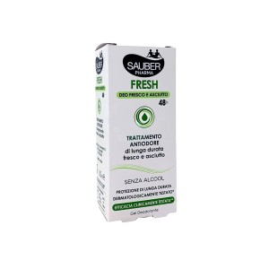 Sauber fresh deodorante gel astuccio 30 ml
