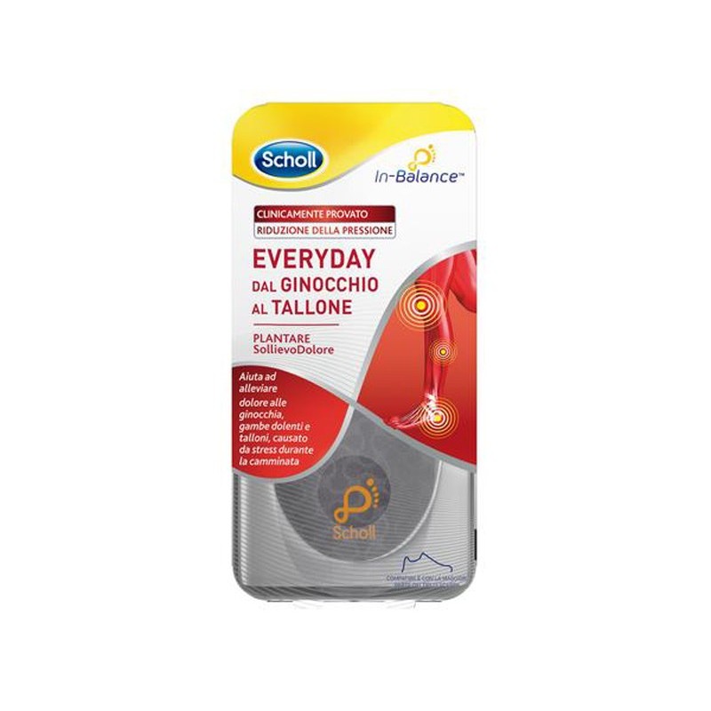 Plantare sollievo dolore da ginocchio a tallone scholl in balance everyday s