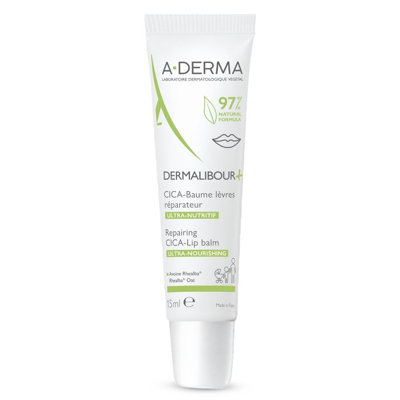 Dermalibour + cica balsamo labbra 15 ml
