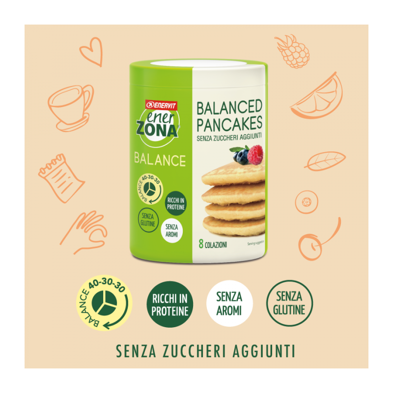Enerzona balanced pancakes 320 g