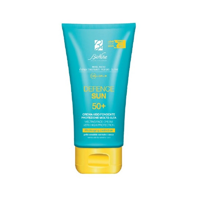 Defence sun crema viso fondente 50+ 50 ml Defence sun crema viso fondente 50+ 50 ml