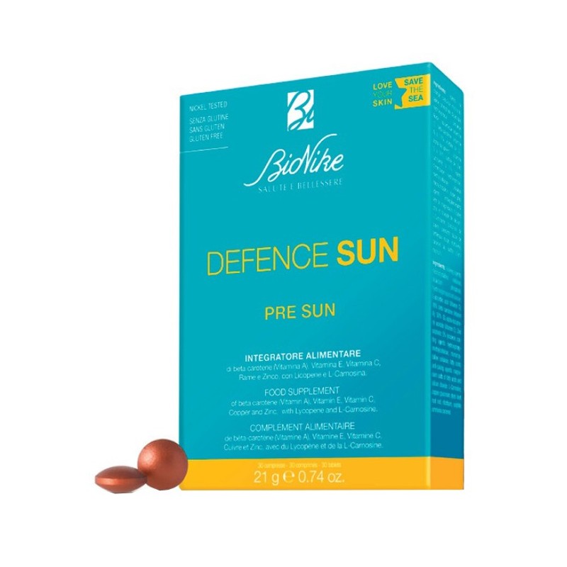 Defence sun pre sun 30 compresse