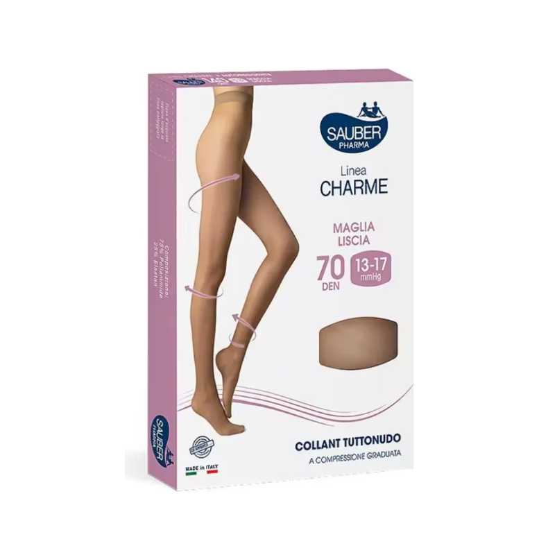 Sauber charme collant 70 denari ml medio 3 Sauber charme collant 70 denari ml medio 3