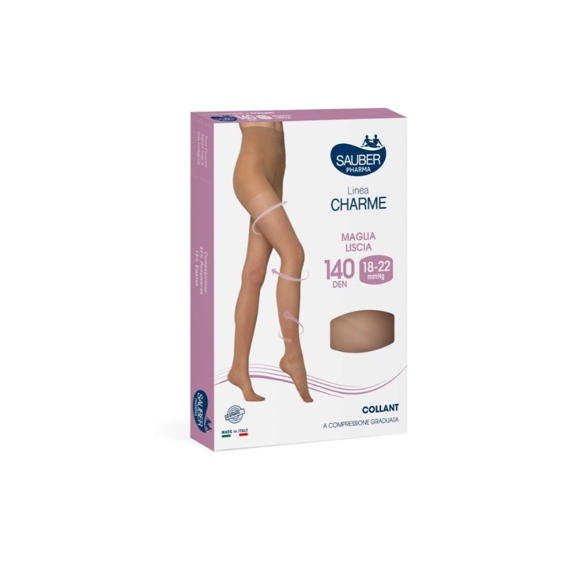 Sauber charme collant 140 denari tuttonudo ml medio 3
