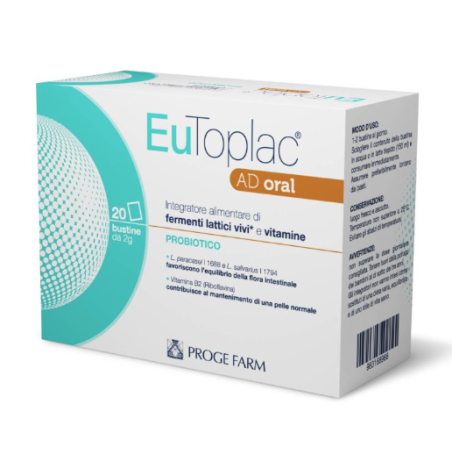 Eutoplac ad oral 20 bustine