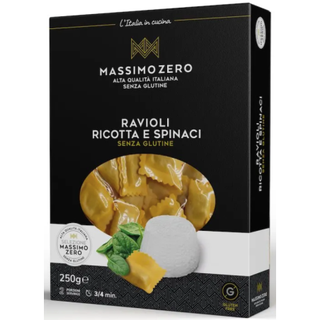 Massimo zero ravioli ricotta e spinaci 250 g