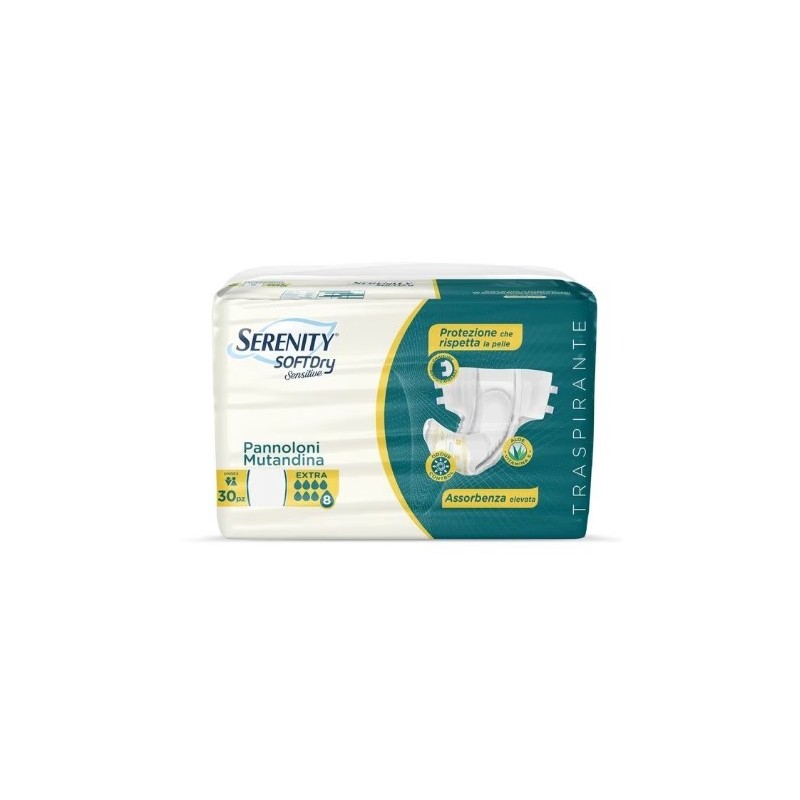 Serenity pannolone mutandina sd sensitive extra taglia l 30pezzi