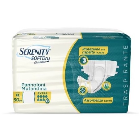 Serenity pannolone mutandina sd sensitive extra taglia l 30pezzi