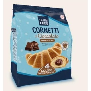 Nutrifree cornetti cioccolato 4x60 g