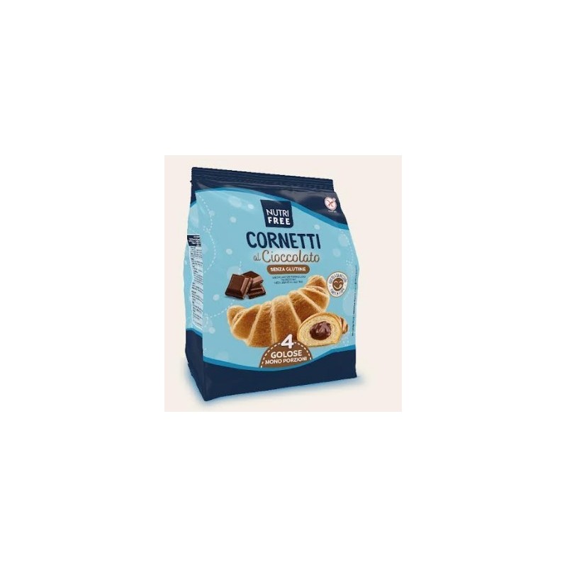 Nutrifree cornetti cioccolato 4x60 g