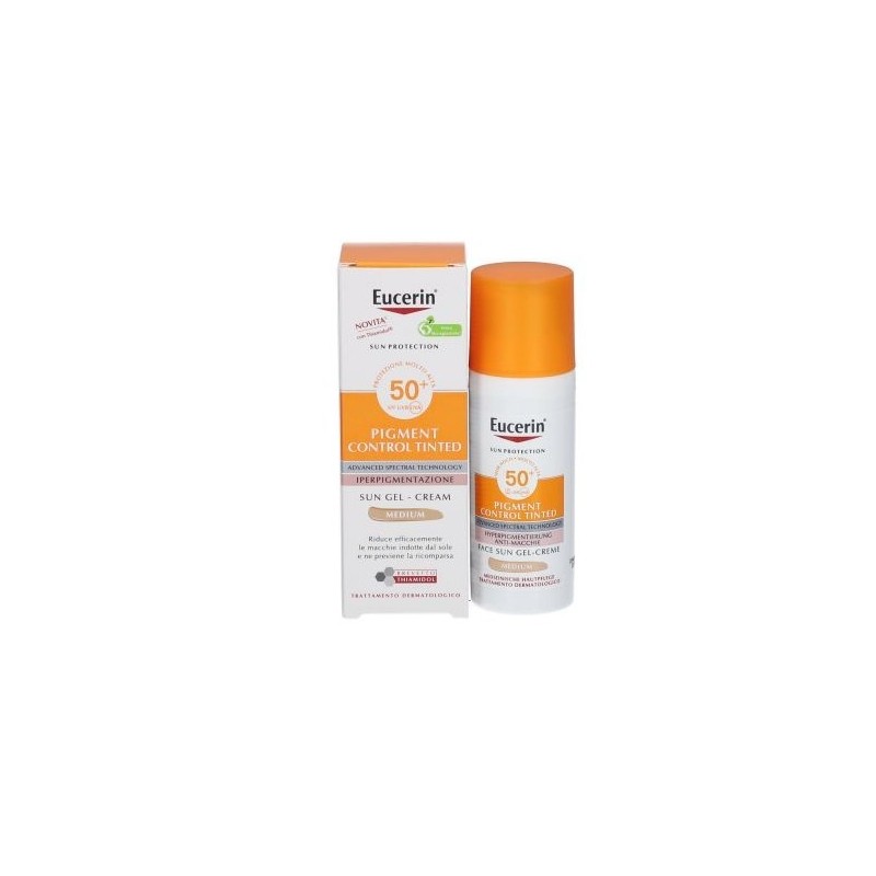 Eucerin sun pigment control tinted spf50+ medium 50 ml