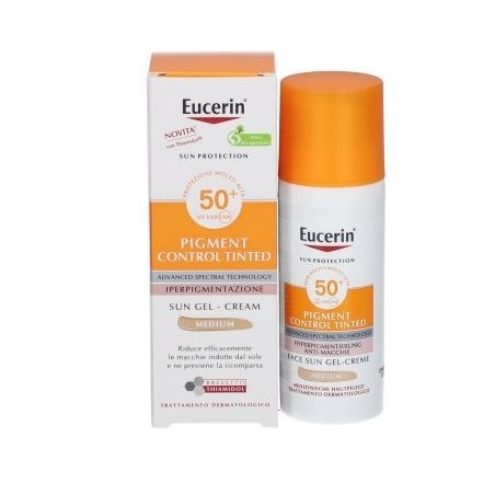 Eucerin sun pigment control tinted spf50+ medium 50 ml