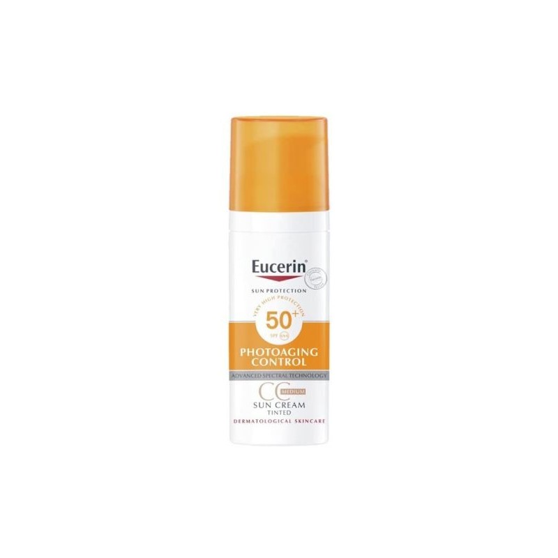 Eucerin sun photoaging control tinted gel creme spf50+ medium 50 ml