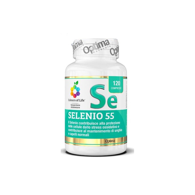 Colours of life selenio 55 120 compresse 350 mg