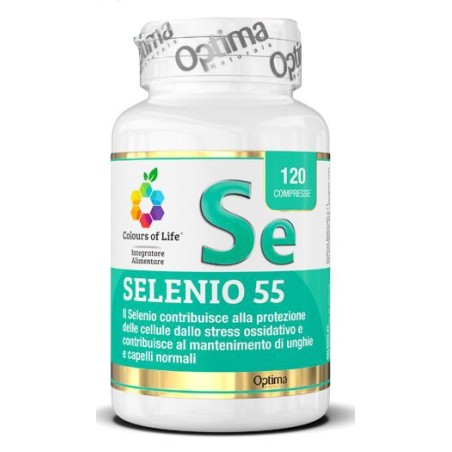Colours of life selenio 55 120 compresse 350 mg