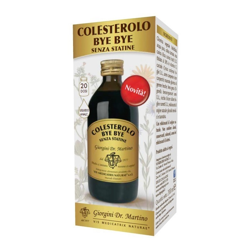 Colesterolo bye bye senza statine 200 ml