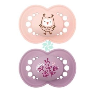 Mam original 6+ matt silicone femmina 2x