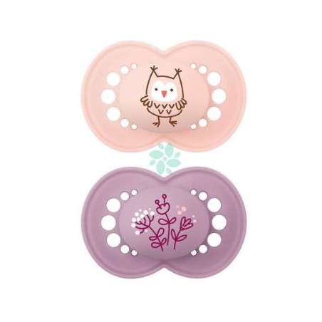 Mam original 6+ matt silicone femmina 2x