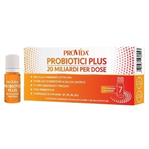 Provida probiotici plus 20 miliardi 7 flaconcini x 8 ml