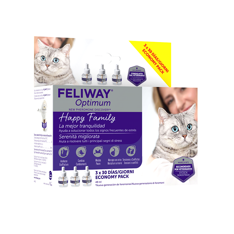 Feliway optimum refill 3x48 ml