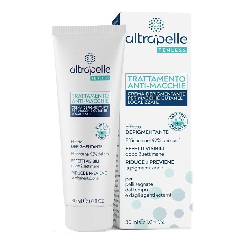 Altrapelle tenless trattamento anti macchie crema depigmentante 30 ml