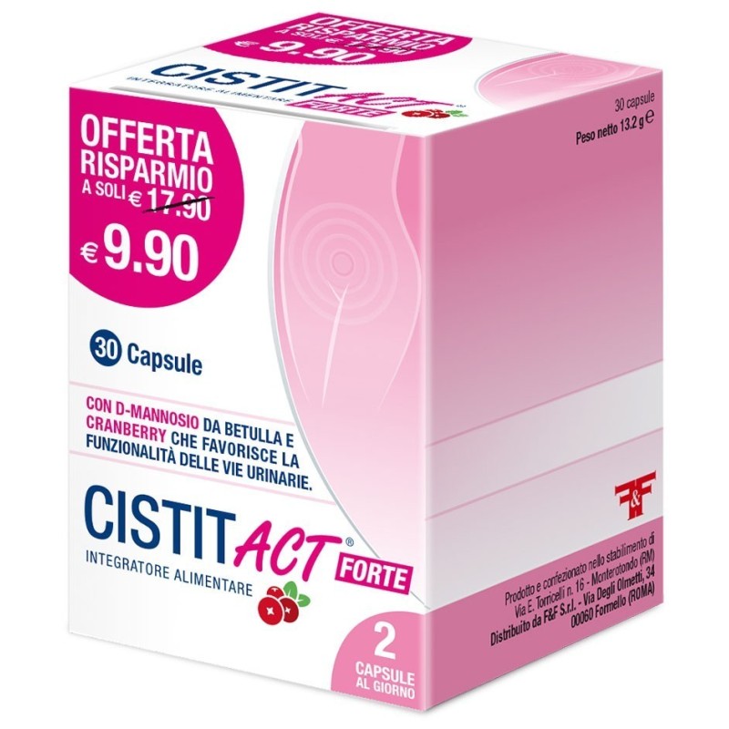 Cistit act forte 30 capsule