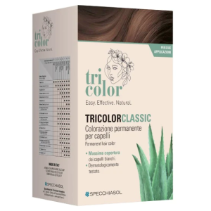 Tricolor classic 6 biondo scuro 2 tubi 50 ml + 2 shaker 50 ml + 4 bustine 8 ml