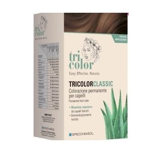 Tricolor classic 8 biondo chiaro 2 tubi 50 ml + 2 shaker 50ml + 4 bustine 8 ml