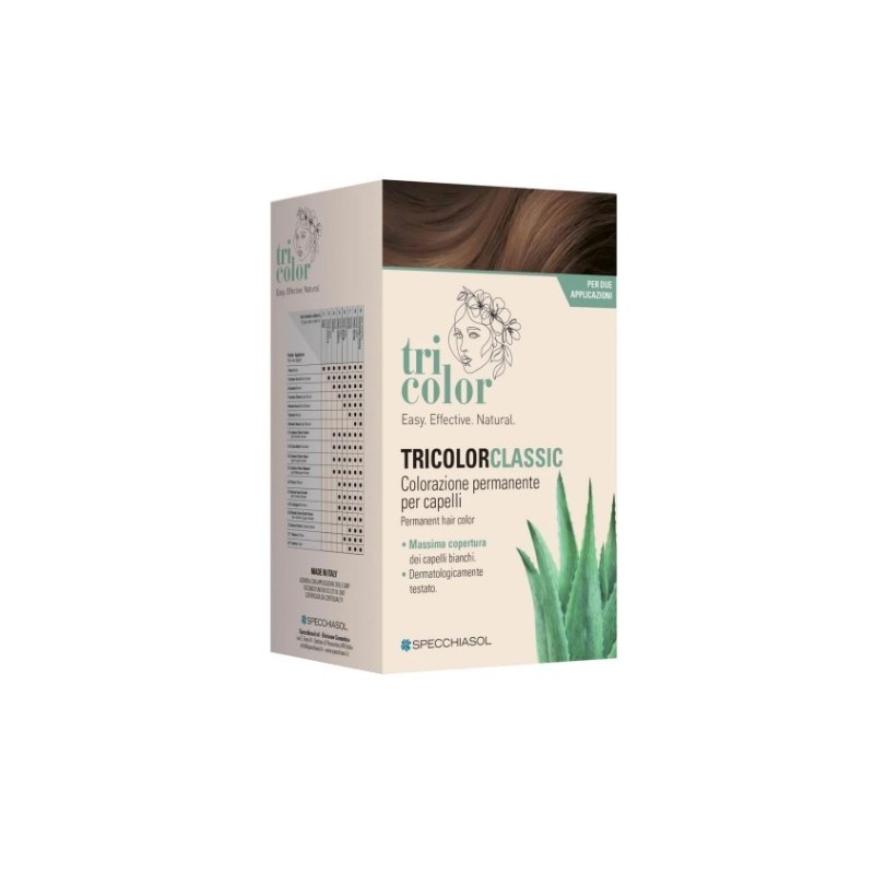 Tricolor classic 5,1 marrone freddo 2 tubi 50 ml + 2 shaker50 ml + 4 bustine 8 ml