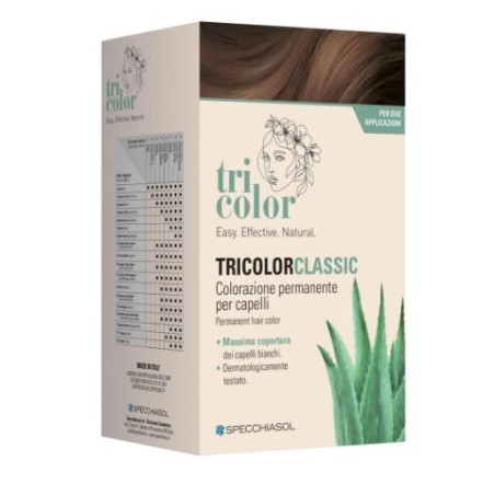 Tricolor classic 5,1 marrone freddo 2 tubi 50 ml + 2 shaker50 ml + 4 bustine 8 ml
