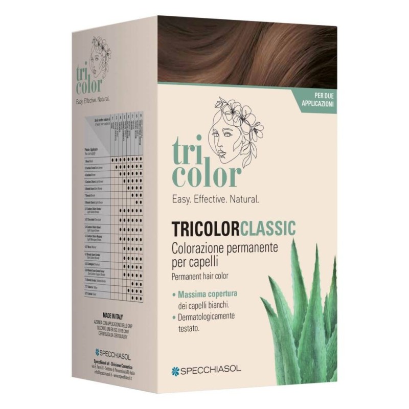 Tricolor classic 5,3 cacao 2 tubi 50 ml + 2 shaker 50 ml + 4bustine 8 ml