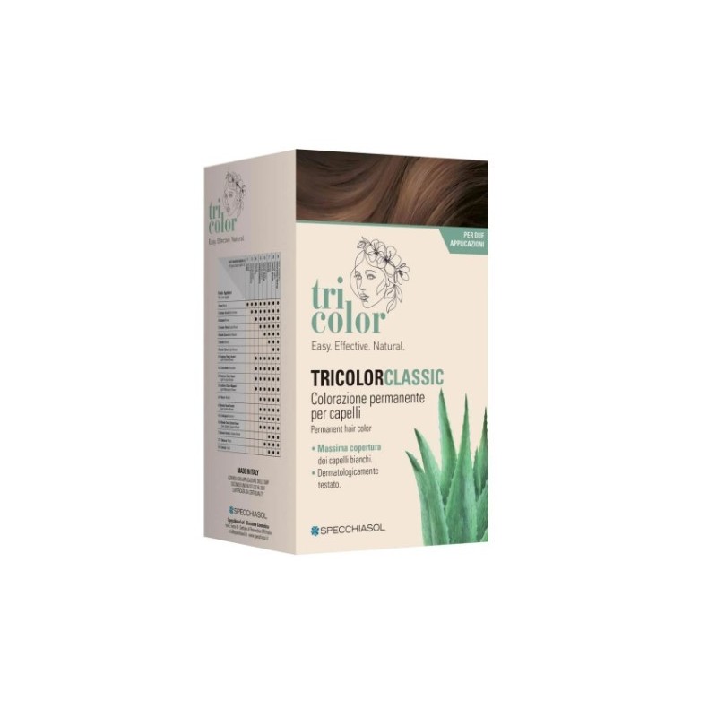 Tricolor classic 6,34 marron glace' 2 tubi 50 ml + 2 shaker50 ml + 4 bustine 8 ml